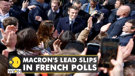French Presidential Election 2022 Macron S Lead Slips In French Polls As Le Pen Is Closing The