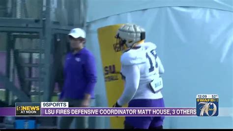 Lsu Shakes Up Defensive Coaching Staff Fires Coordinator And Other Coaches Youtube