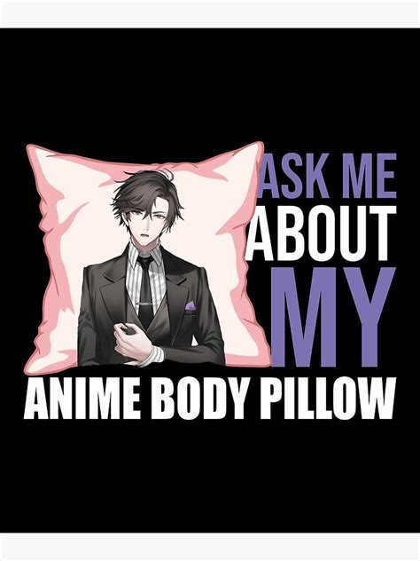Ask Anime Body Pillow Funny Waifu Japan Otaku Hobby Fan Poster For