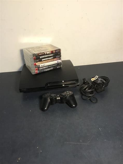 1 Sony Ps3 120gb Console Met Games 7 Zonder Catawiki