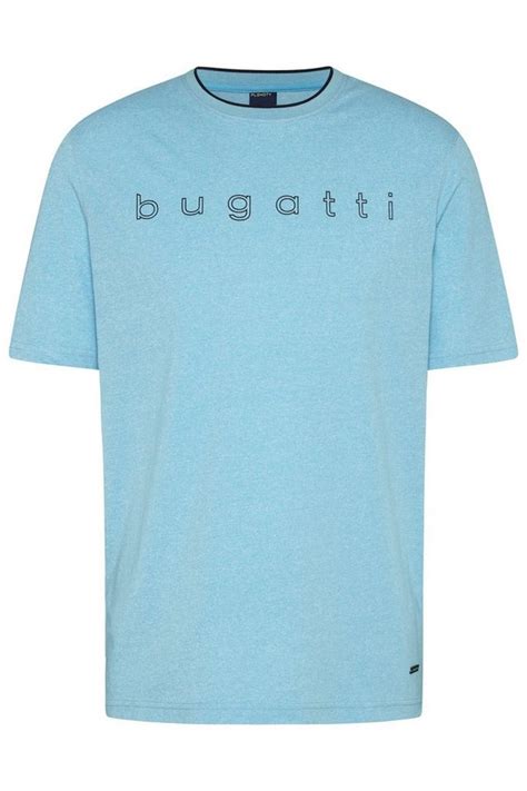 Bugatti T Shirt Mit Großem Bugatti Logo Print Otto