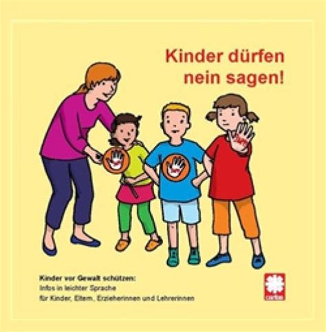 Kinder dürfen NEIN sagen Download Broschüre Fachseite für