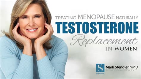 Treating Menopause Naturally Testosterone Replacement Youtube