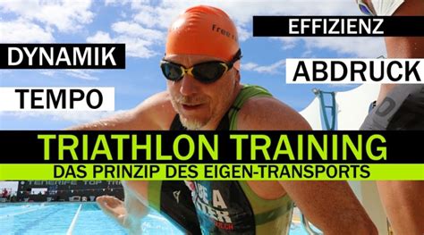 Triathlon Training Die Optimierung Des Eigen Transports Der