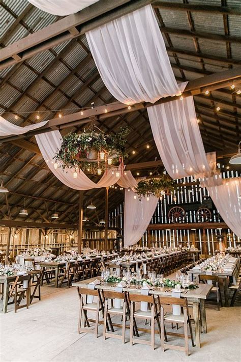 White Barn Edna Valley Wedding | Barn wedding decorations, Country