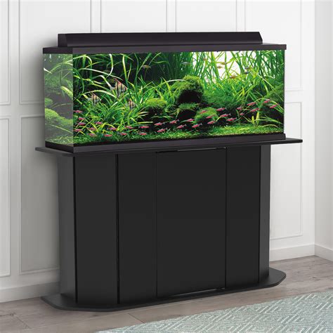 Deluxe 55 Gallon Aquarium Stand Storage Cabinet Fish Tank Holder Wood