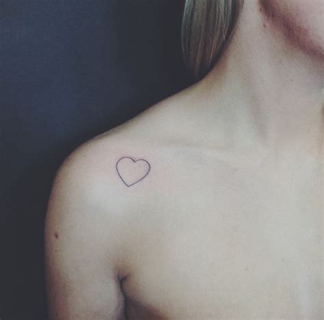 Minimal Heart Tattoo Capellistyle