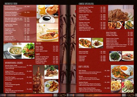 Oriental Restaurant Menu Design Ideas Restaurant Menu Design That Can