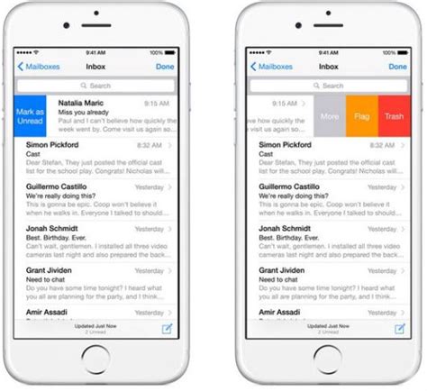 Ios 8 Tips How To Get More Out Of Email The Iphone Faq