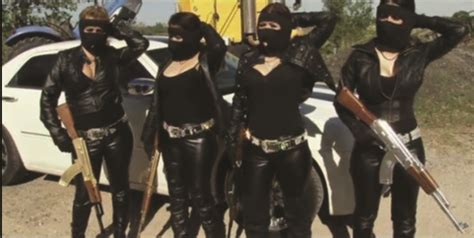 Photos Gun Toting Female Assassins For Mexican Drug Cartels
