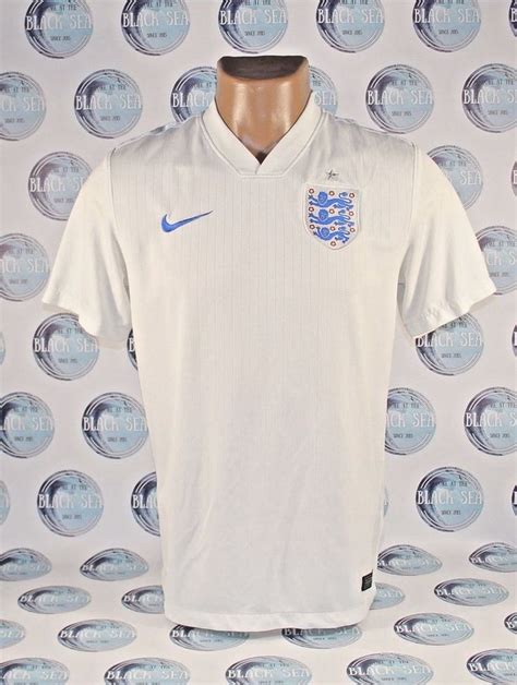 More about jerseys and kits england national team hide. ENGLAND NATIONAL TEAM 2014 2016 FOOTBALL SOCCER SHIRT JERSEY TRIKOT ERA LALLANA #Nike #England ...