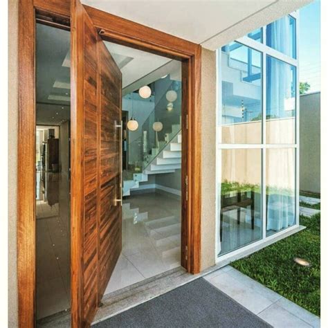 Portas De Entrada De Madeira Modelos Para Transformar Sua Casa