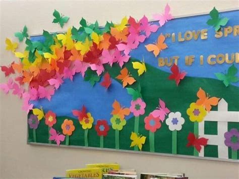 15 March Bulletin Board Ideas For Spring Classroom Decoration Spring