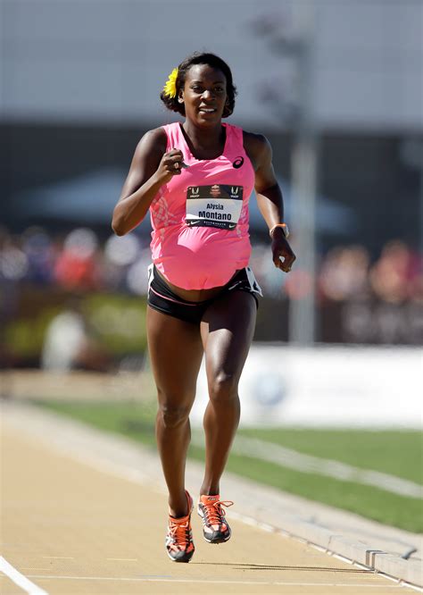 After spending the 2020 preseason with pittsburgh as an undrafted free agent out of tulane university, montano signed with the saints in the 2021 offseason. Olympian Alysia Montano Runs 800m Race Pregnant | Time