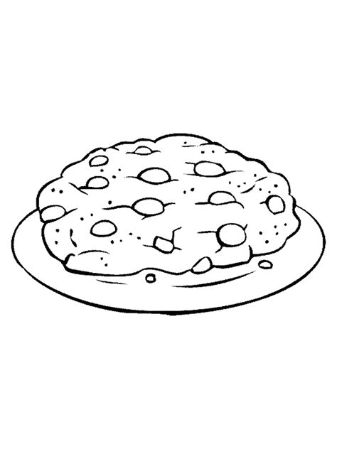 Coloring Pages Free Printable Cookie Coloring Pages