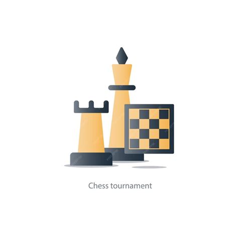 Premium Vector Chess Board Game Illustration