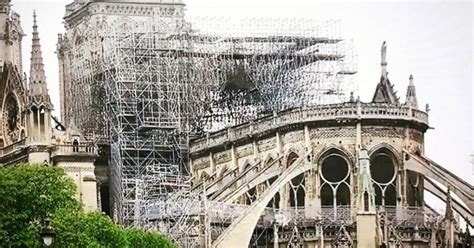 Megrázó felvételek Így néz ki a Notre Dame a tragédia utáni napon