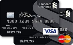 Best for high rewards for bigger spenders. Standard Chartered Platinum Visa/MasterCard Credit Card ...