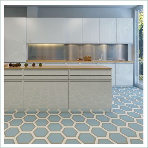 30 Hexagon Kitchen Tile Floor Decoomo