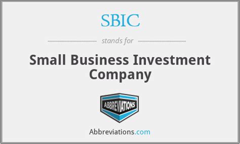 Review Of Small Business Investment Company Sbic 2022 Install App