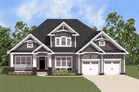 Lovely Traditional House Plan With Options 46291la Architectural
