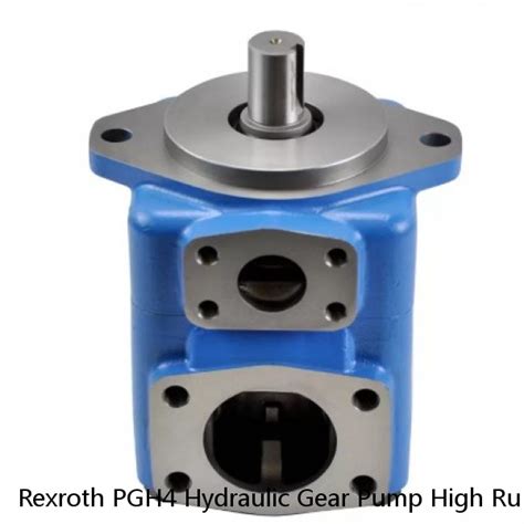 Rexroth Pgh4 Hydraulic Gear Pump High Running Wear Resistance For