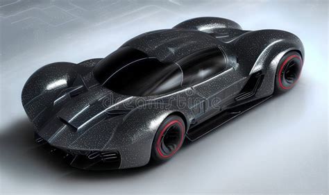 Electric Supercars Futuristic Car Design Black Modern Sports Car