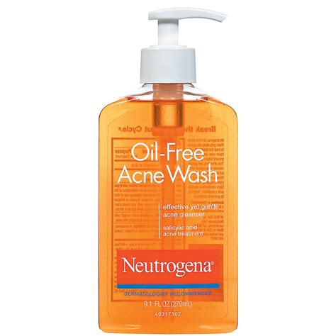 Neutrogena also sells its products in stores in mainland china where animal testing is mandatory for most imported cosmetics. classic and effective | Oil free acne wash, Acne wash ...