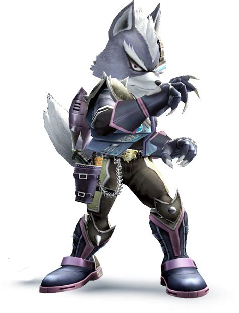 Number 44 Wolf Super Smash Brothers Ultimate Wolf Odonnell Star