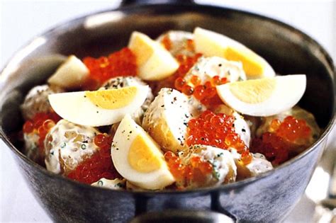 New potato salad with sour cream and dillsimply recipes. Potato & Egg Salad With Sour Cream Recipe - Taste.com.au