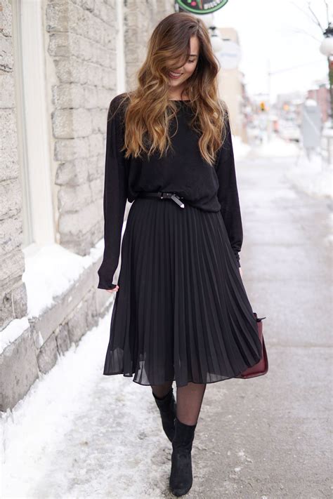How To Wear A Pleated Skirt In Winter Pt 2 Giveaway Winners