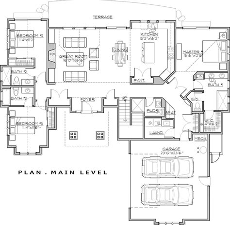 Lake House Plan With 4 Bedrooms And 55 Baths Plan 7450 In 2021