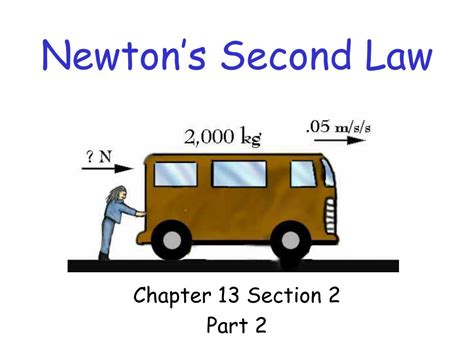 Ppt Newtons Second Law Powerpoint Presentation Free Download Id
