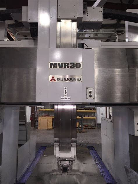 Mitsubishi Mvr30 Vertical Bridge Mill 5 Face Machining