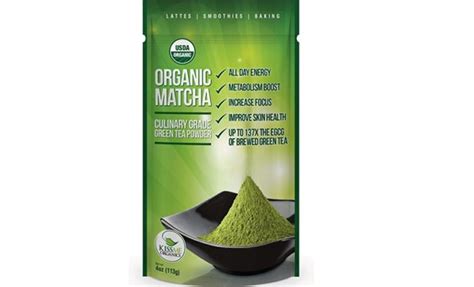 Kiss Me Organics Matcha Tea Review