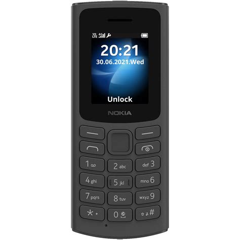 Telefon Mobil Nokia 105 Dual Sim 4g Black Emagro