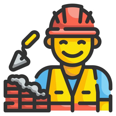 Builder Free Construction And Tools Icons