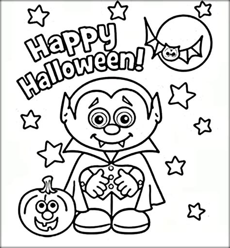 Full Page Printable Halloween Coloring Pages At Free