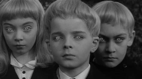 One day, the entire population falls unconscious at the same time. VILLAGE OF THE DAMNED and the Power of Scary-Ass Kids ...