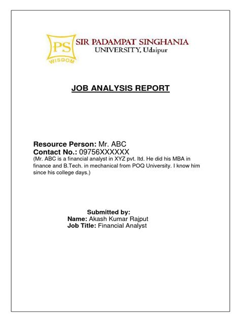 Proven experience with application of database management and spreadsheets. Job analysis for financial analyst.pdf | Financial Analyst ...