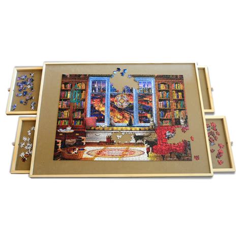 Wood Puzzle Table 27x35 Masterpieces Masterpieces Puzzle