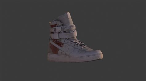 Af1 Ultra High Camo Desert Low 3d Model By Les83machines 7e2ab61