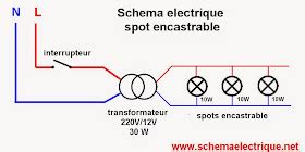Schema Electrique Branchement Cablage Comment Installer Spot