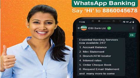 Idbi Whatsapp Banking Service Check How To Register And Use This 24x7