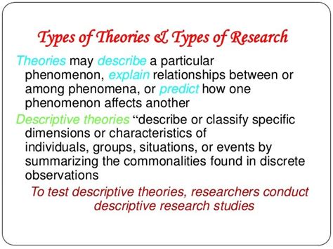 Theoretical And Framework