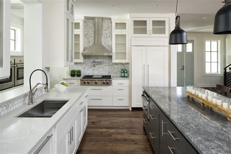 Engineered stone kitchen countertops provide a seamless work surface for cooking that is impervious to liquids and resistant to chips, cracks, and scratches. Quartz vs Granite Countertops. And the Winner is... | C&D ...