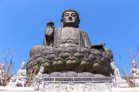 Nammireuksa Temple The Largest Seated Buddha In Asia Is In Jeollanam