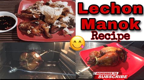 Lechon Manok Recipe Youtube