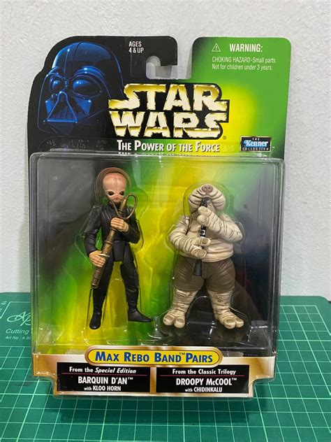 Star Wars Max Rebo Band Pairs 375 Inch The Power Of The Force Action