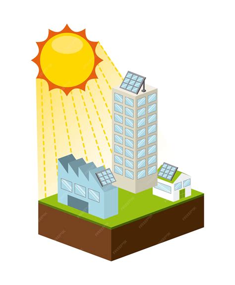 Premium Vector Solar Energy Design Vector Illustration Eps10 Graphic